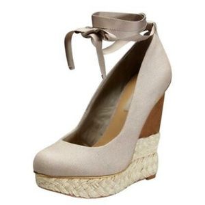Gazelle Rope Detail Ankle Wrap Wedges